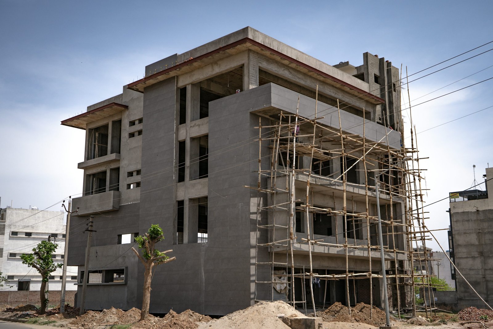 Structural steel erection